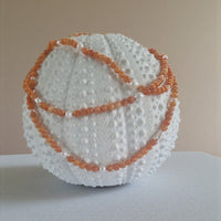 Sugerloaf Pearl Necklace in Orange Calcite
