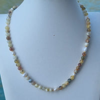 Sugerloaf Pearl Necklace in Yellow Opal