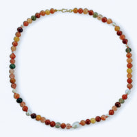 Sugerloaf Pearl Necklace in Red Rutile Quartz