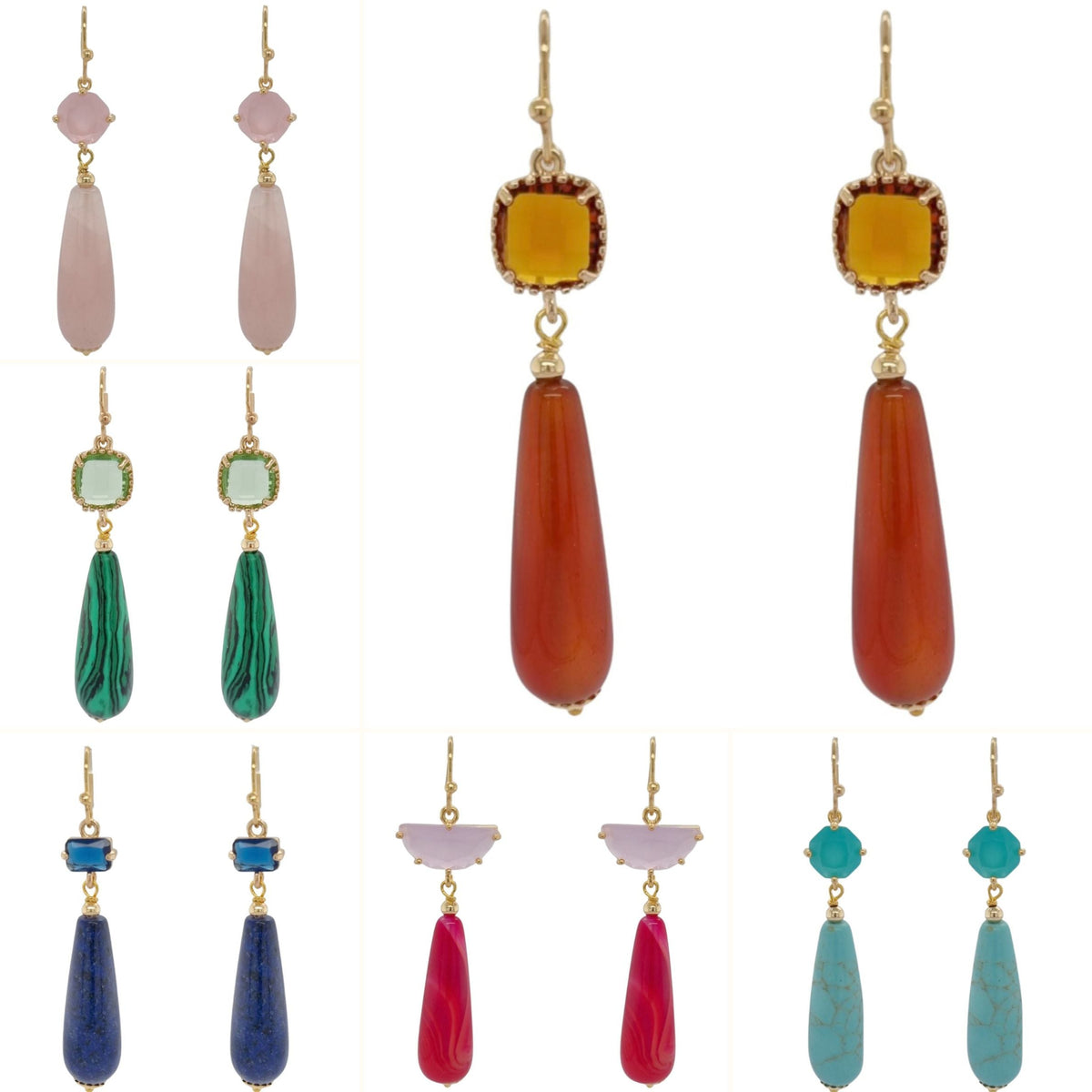 Jessi Green Aventurine Earrings