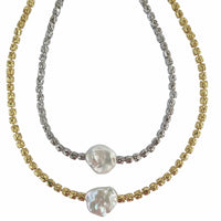 Verona Keshi Pearl Necklace