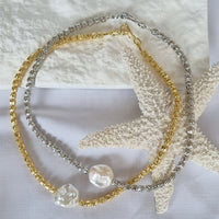 Verona Keshi Pearl Necklace