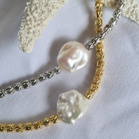 Verona Keshi Pearl Necklace