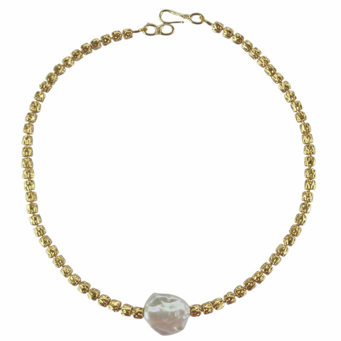 Verona Keshi Pearl Necklace