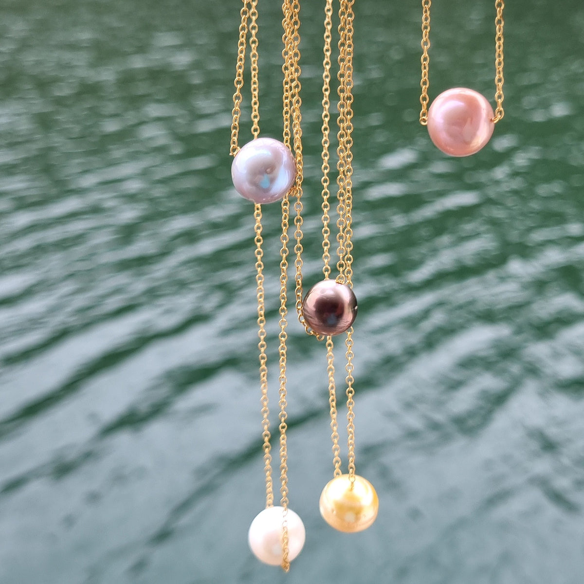 classic single pearl necklace