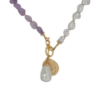 Maria Lavender Amethyst Pendant Necklace