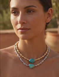 Taormina Turquoise necklace