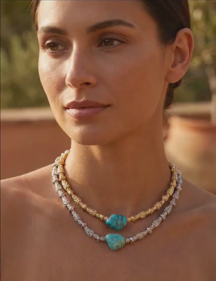 Taormina Turquoise necklace
