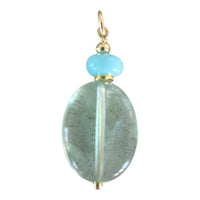 Sage Flourite Pendants