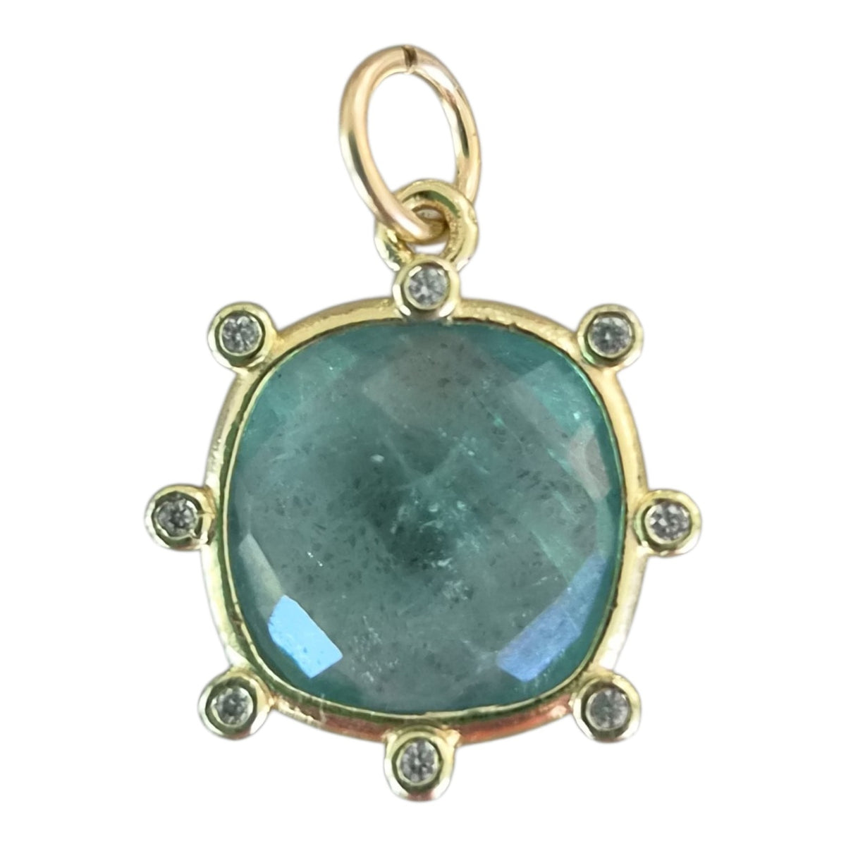 Sage Flourite Pendants