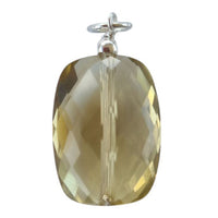 Sage Gemstone Pendants Charms Lemon Quartz