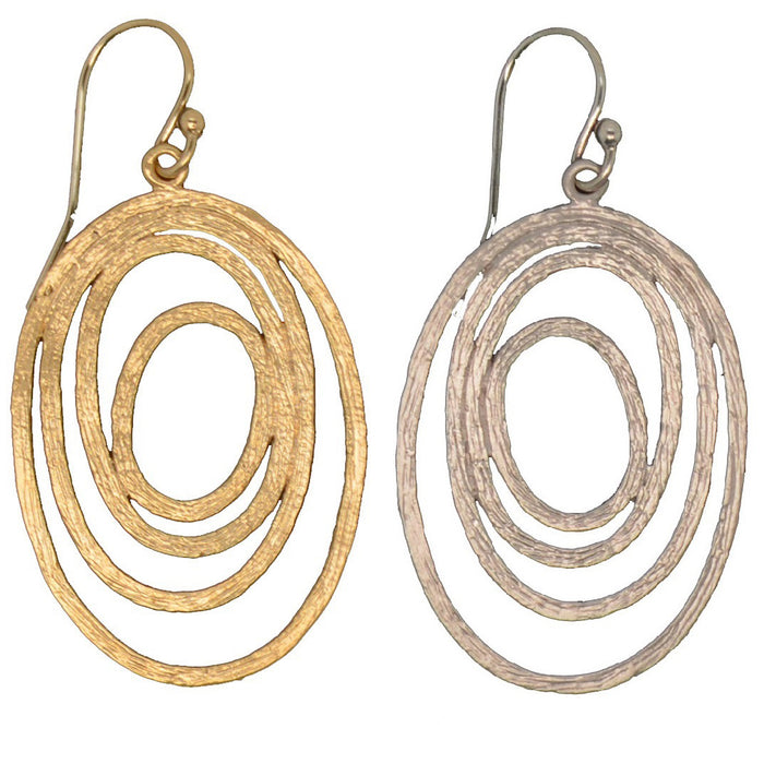 Tilda multi Oval Earrings