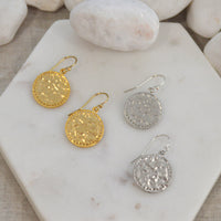 Allira Studded Coin Earrings