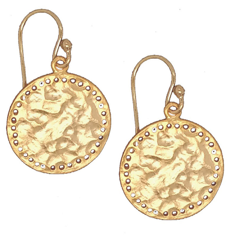 Allira Studded Coin Earrings