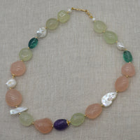 Limited Edition Sand & Sea Gemstone Necklace