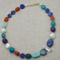 Limited Edition Coral Reef Gemstone Necklace