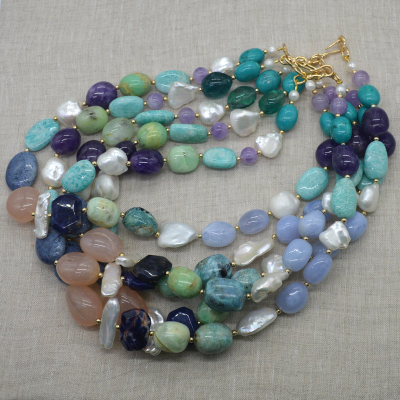 Limited Edition Heart of the Sea Gemstone Necklace