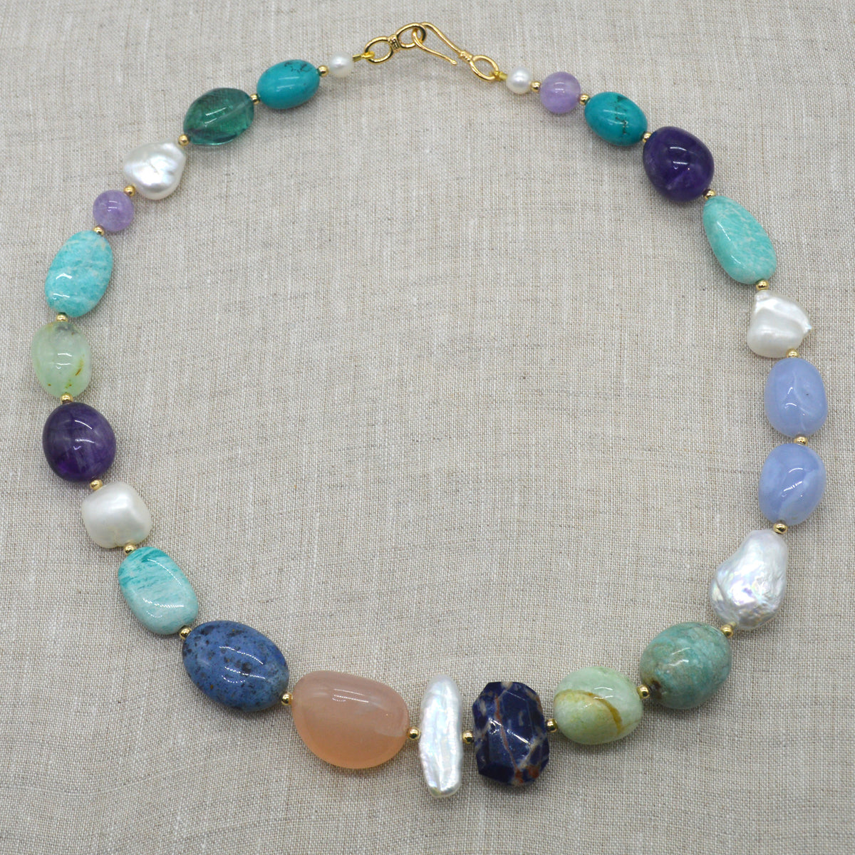 Limited Edition Heart of the Sea Gemstone Necklace