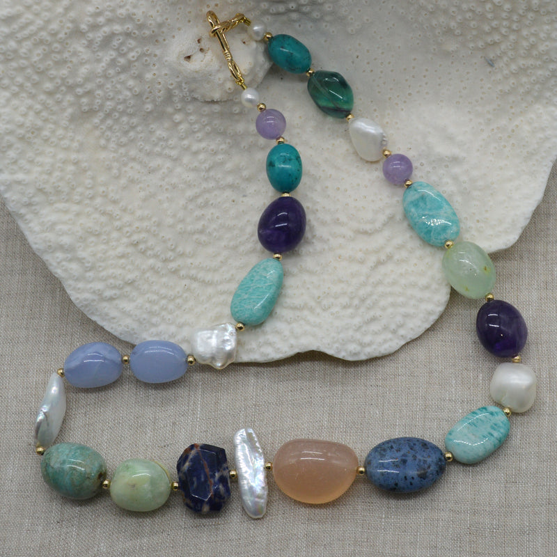 Limited Edition Heart of the Sea Gemstone Necklace