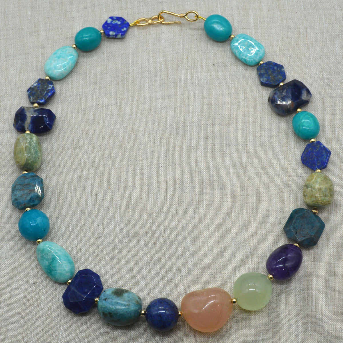 Limited Edition Deep Ocean Gemstone Necklace