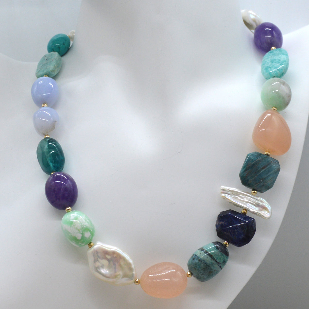 Limited Edition Ocean Breeze Gemstone Necklace