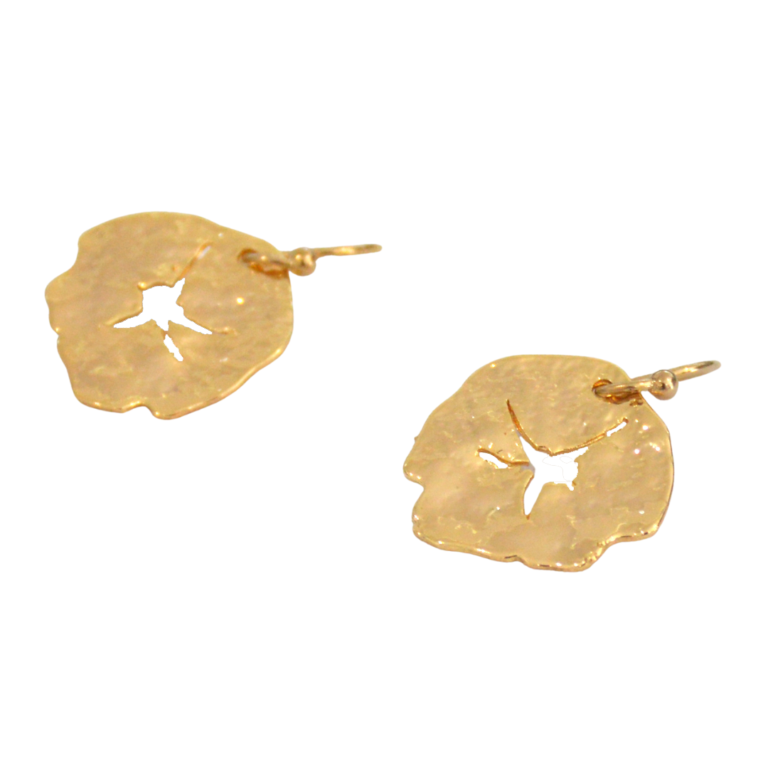 Royal Oak 18K Gold Plated Earrings