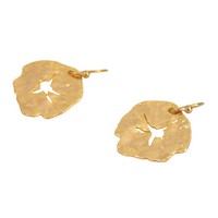 Royal Oak 18K Gold Plated Earrings