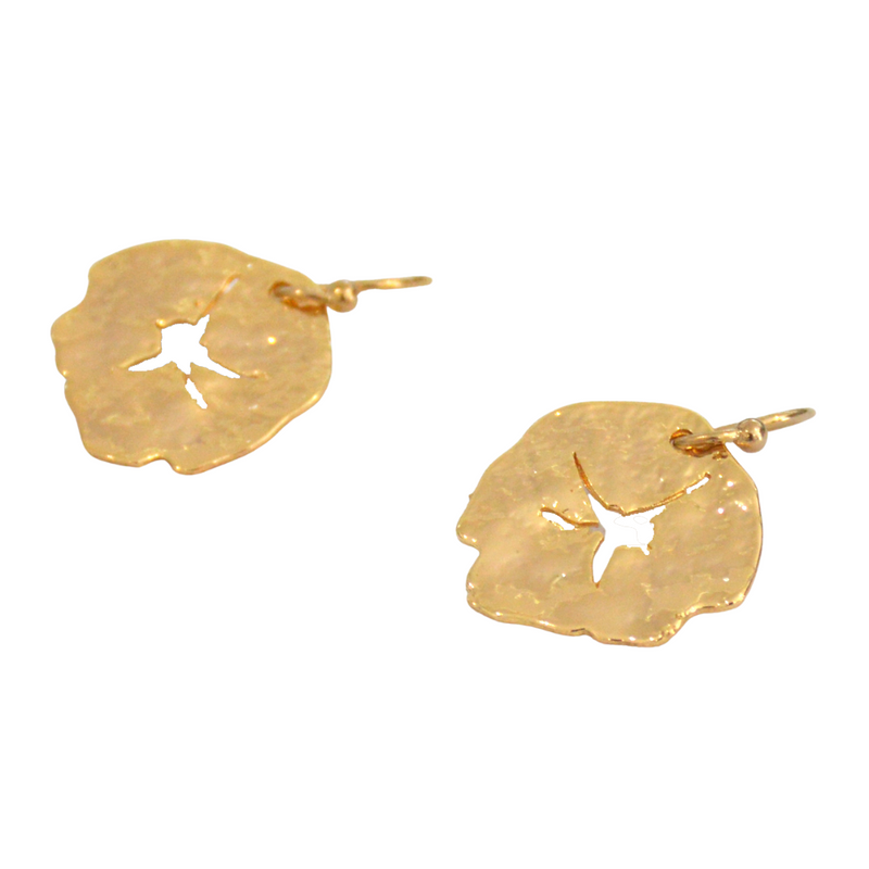 Royal Oak 18K Gold Plated Earrings