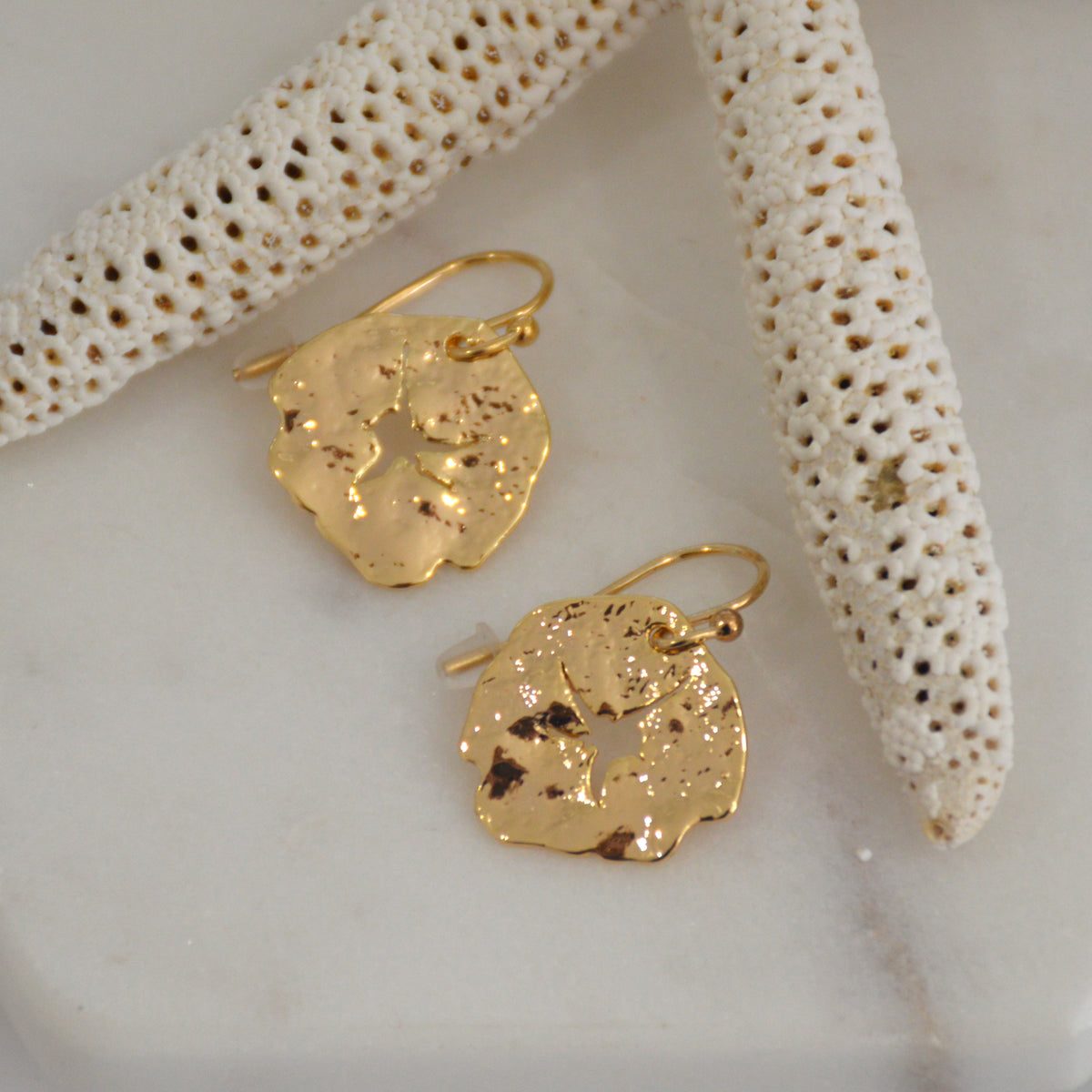 Royal Oak 18K Gold Plated Earrings