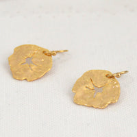 Royal Oak 18K Gold Plated Earrings