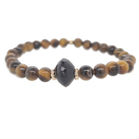 Deva Tiger Eye Bracelets Onyx, Turquoise or Quartz