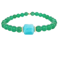 Deva Green Onyx Bracelets Carnelian, Lapis Lazuli & Amazonite