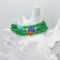 Deva Green Onyx Bracelets Carnelian, Lapis Lazuli & Amazonite