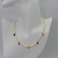 Cora Freshwater Pearl Necklace 14k Gold filled or Sterling Silver