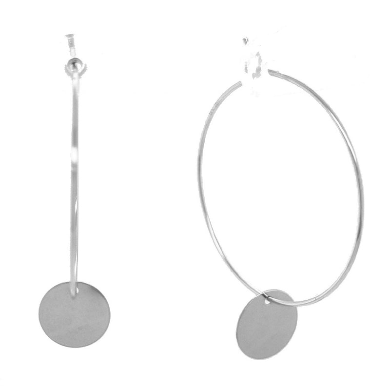 Lyla 14k Gold filled or Sterling Silver hoop Earrings