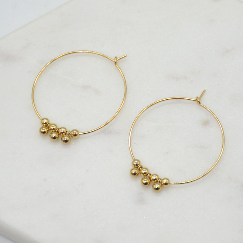 Madison 14k Gold filled or Sterling Silver earrings