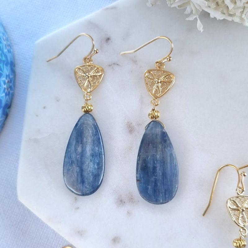 Briella Kyanite Earrings