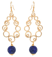 Claire Gold Lapis Lazuli earring