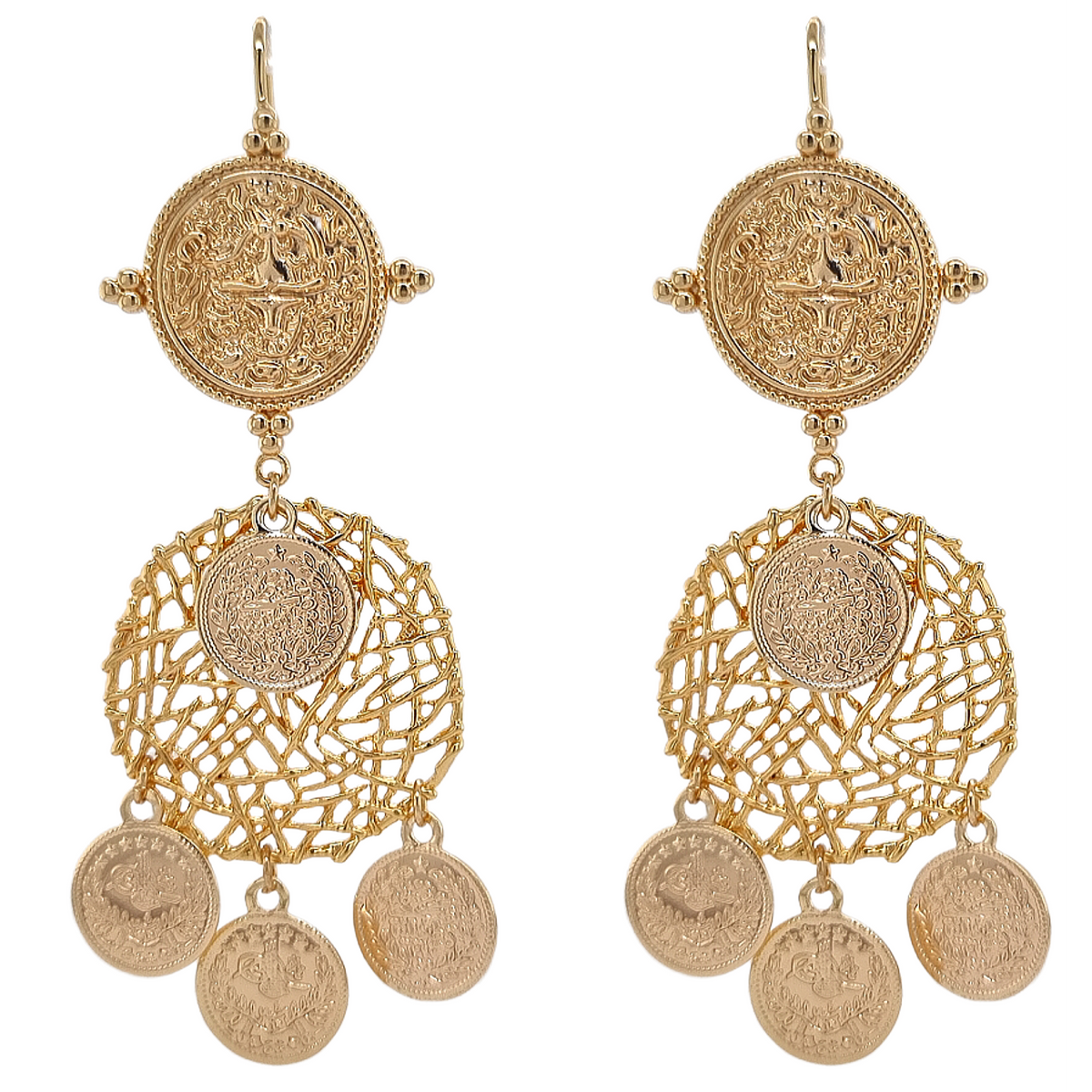 Praia Coin Earrings