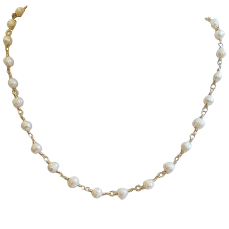 Daniella Freshwater Pearl Necklaces 3 designs