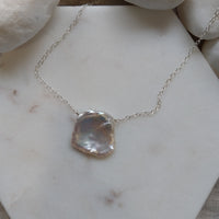 Keshi Freshwater Pearl 14k Gold filled or Sterling Silver Chain Necklace