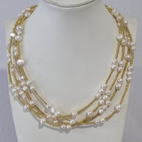 Magnolia Freshwater Pearl Necklace