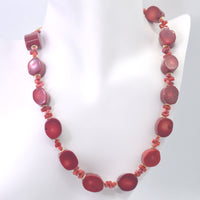 Paige Coral Necklace Red