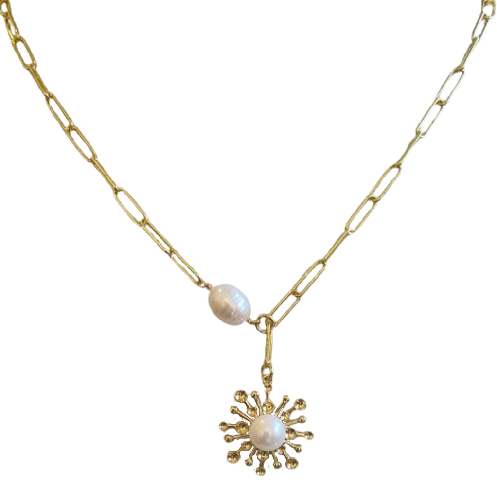 Starburst Freshwater Pearl NECKLACE