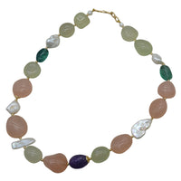 Limited Edition Sand & Sea Gemstone Necklace