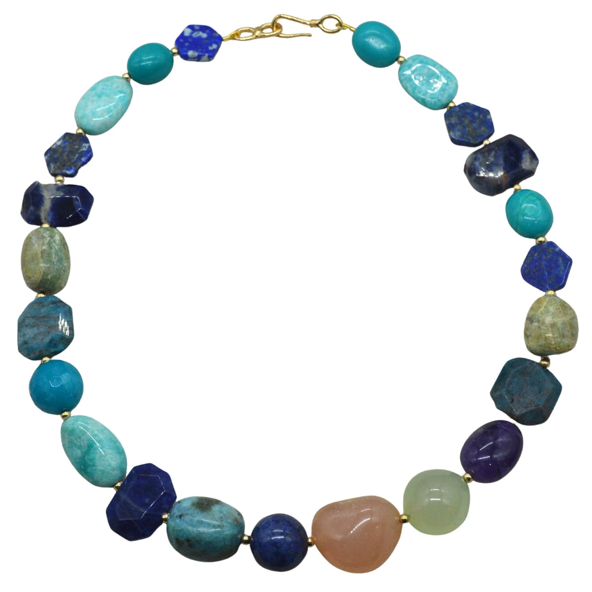 Limited Edition Deep Ocean Gemstone Necklace