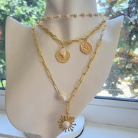 Daniella Freshwater Pearl Necklaces 3 designs